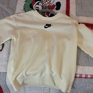 Nike Light Yellow Sweatshirt